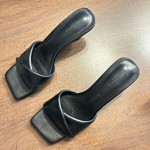 Black sandals